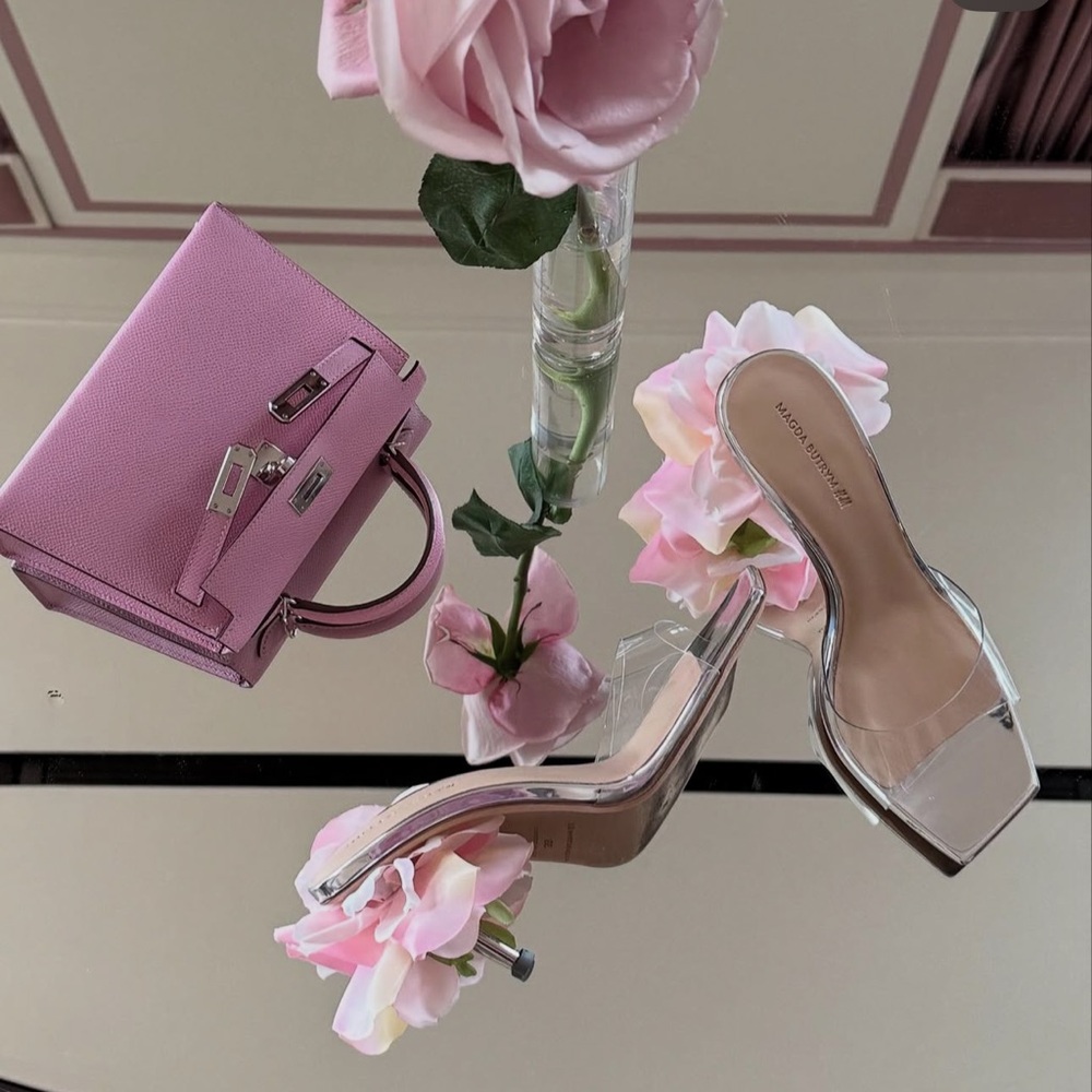 Magda Butrym H&M Floral Heels sandals